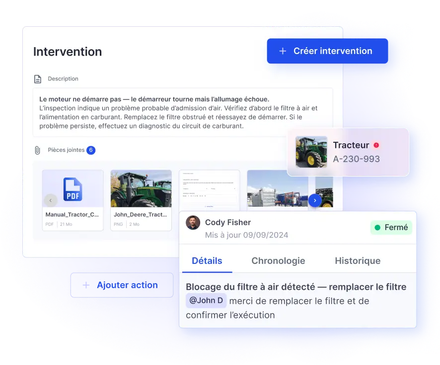 Maintenance Préventive & Alertes - item